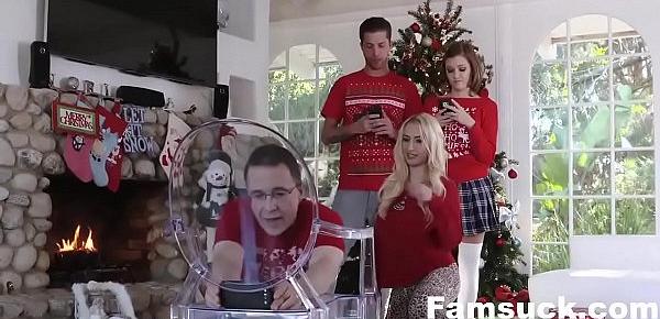  Step-Sis fucked me during family cristmas picture| FamSuck.com